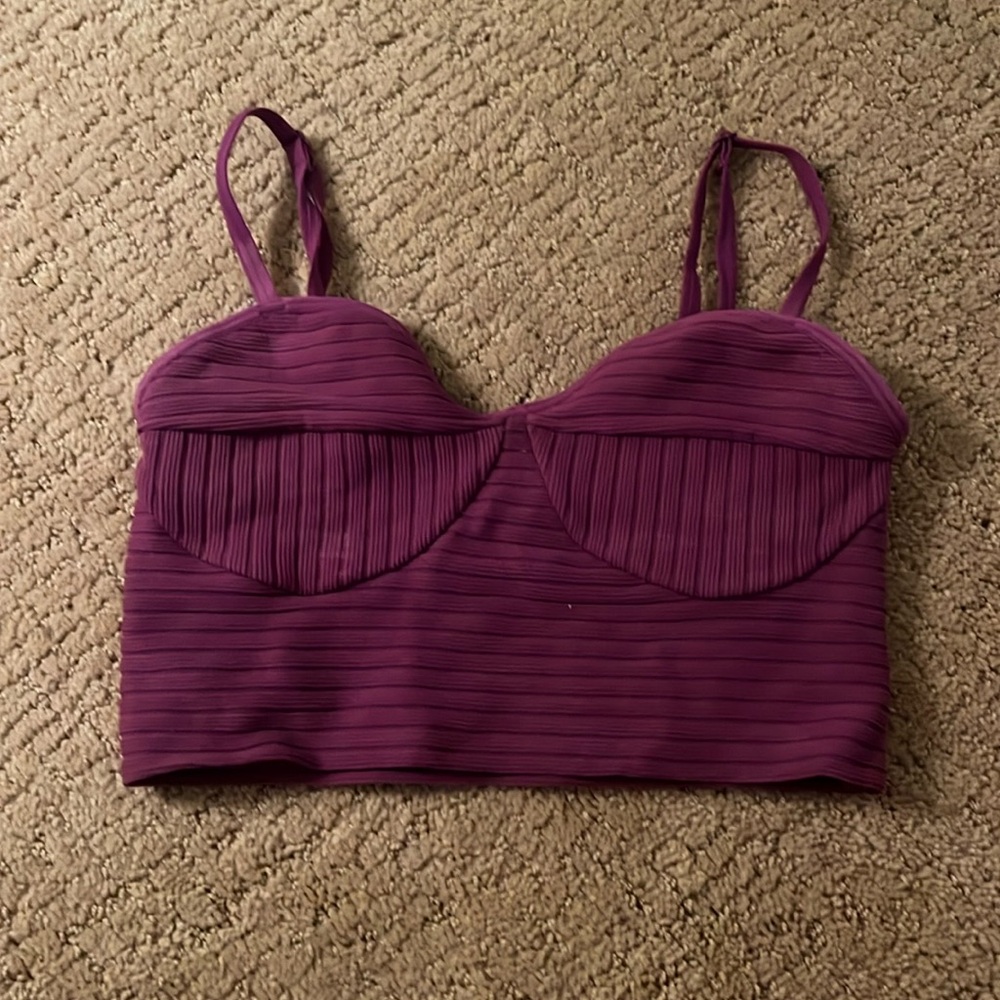 Garage purple top